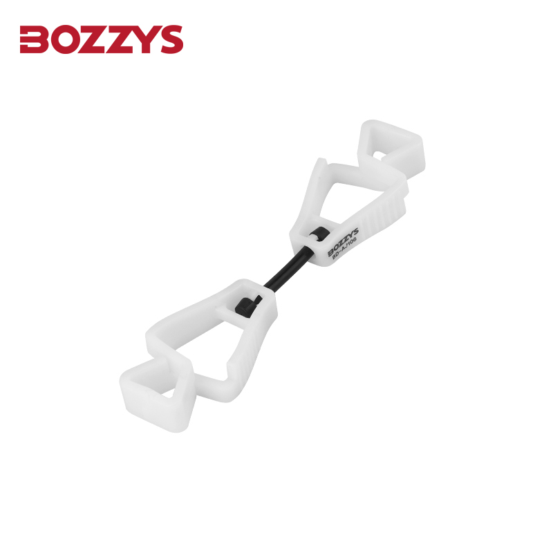 手套夾白色掛扣新款輕便式塑料手套夾防丟夾戶(hù)外勞保工具手套夾-BD-AJ106