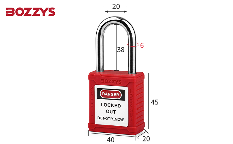 紅色工業(yè)安全掛鎖-BD-G01